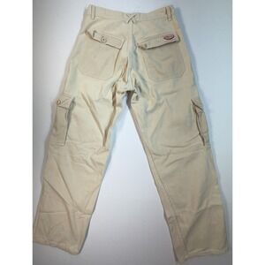 Cherry Los Angeles‎ Cargo Pants Womens 28 Beige USA Made Utility Workwear
